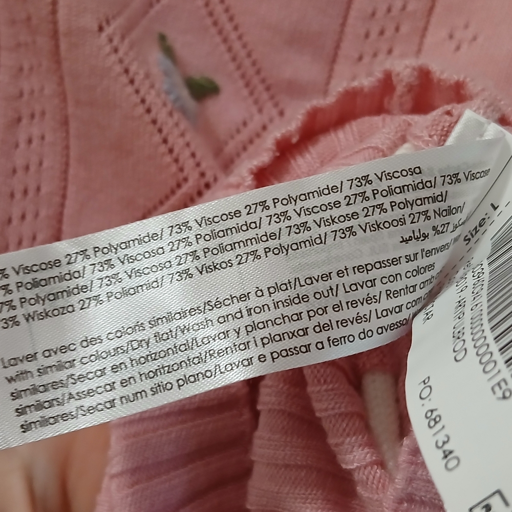 Cache Cache Pink Crop Sweater - Picture 7 of 12